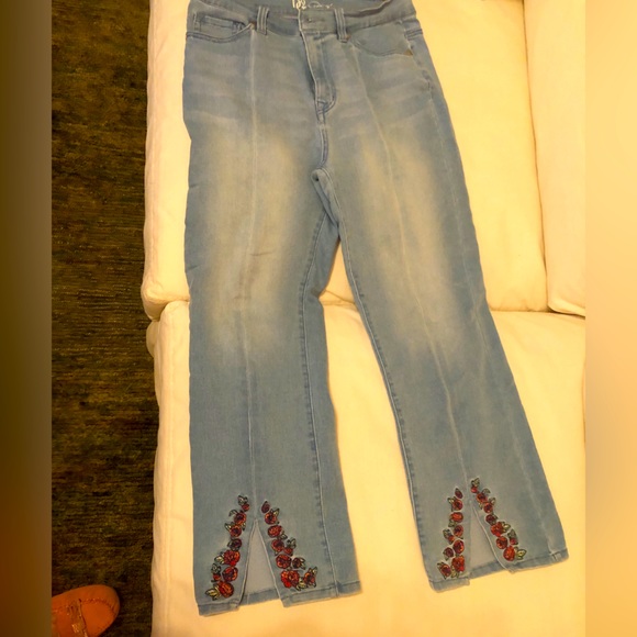 Embroidered DG2 jeans - Picture 1 of 5